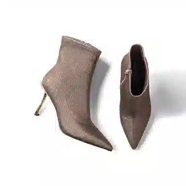 Coup De Foudre Elegant Pointed Toe Ankle Boots 9cm