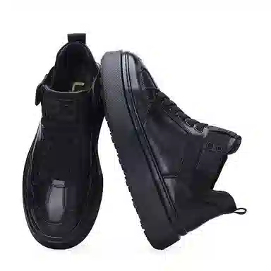 U7 Mid-Top Sneakers Black