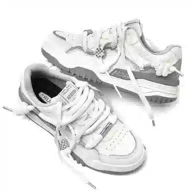 TRUEN Classic Low Sneakers White Grey