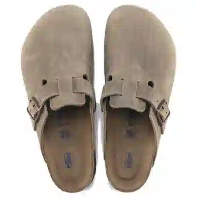 Birkenstock Boston Grey Brown