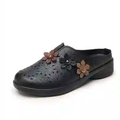 意利船长 百搭通勤潮流 防滑包头拖鞋 女款