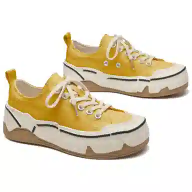 Beau Today Low Top Casual Sneakers Red