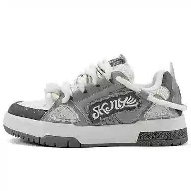 SK.TRIP Burgundy Low Sneakers