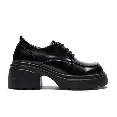 ZHR Thick Sole Leather Casual Shoes