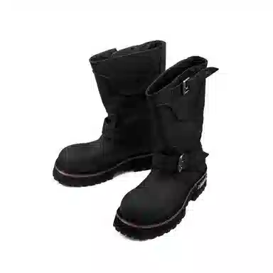 HANQIAORIJI Heavy Duty Engineer Boots