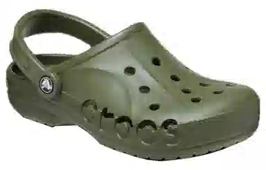 Crocs Baya Platform Clog Green