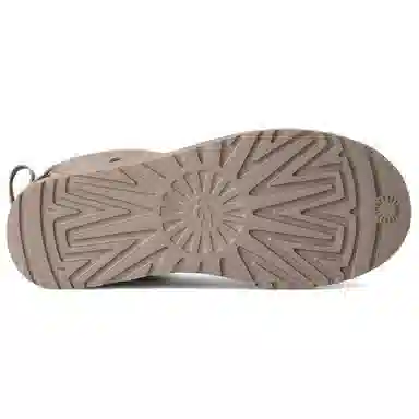 UGG Ultra Mini Bailey Bow Pebble Grey