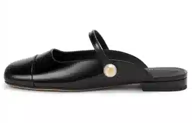 Charles & Keith PU Mules