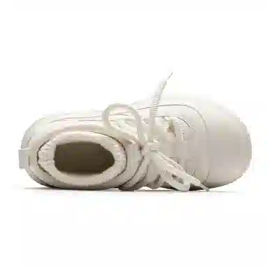 Mule Donkey Snow Boots White