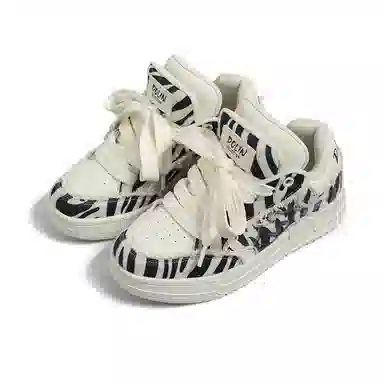 Dolin Collection Zebra Low-Top Sneakers