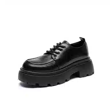 ZHR Thick Sole Leather Casual Shoes