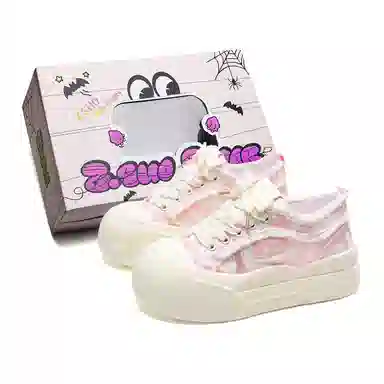Z.SUO Canvas Low-Top Sneakers Gift Box Edition