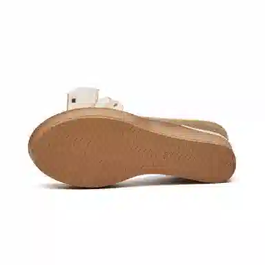 DAPHNE Classic Platform Sandals Champagne