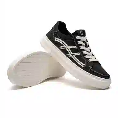 C°BANNER Canvas Shoes Black