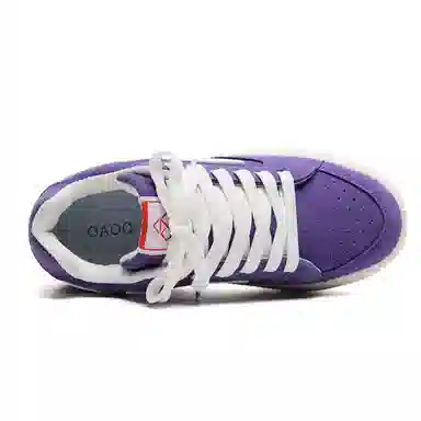 OAOQ Suede Low Top Sneakers Dusty Pink