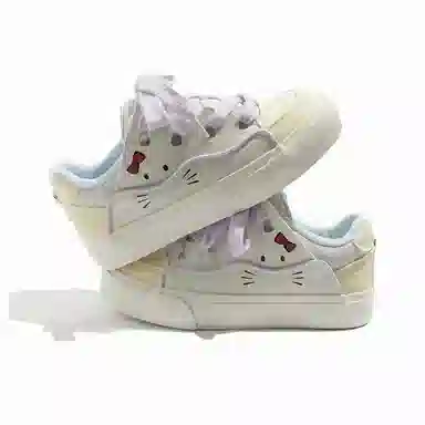 OAOQ Cat Casual Sneakers