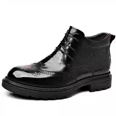 LUOMAIKE Black Ankle Boots