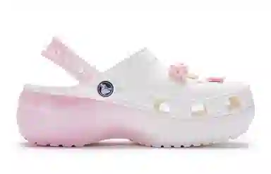 Crocs Classic Clog White Pink