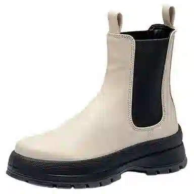 ecco Chelsea Boot 5cm Beige