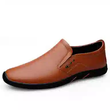 British Knight Slip-On Leather Shoes