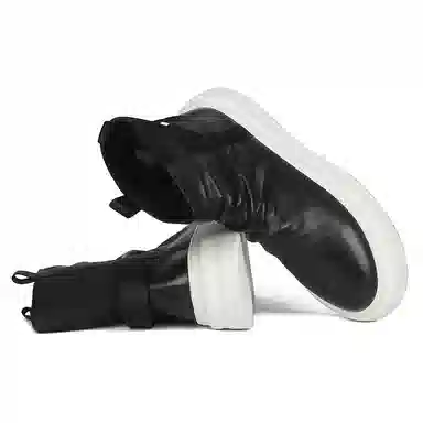 Taidian Short Boots Black