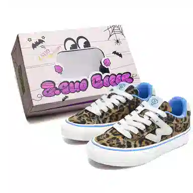 Z.SUO Classic Leopard Low Sneakers