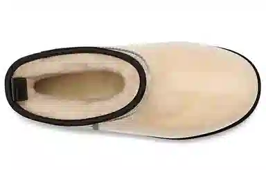 UGG Classic Clear Mini Black White