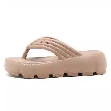 EXULL EVA Flip Flops Khaki
