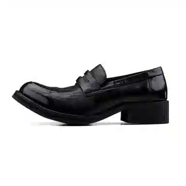HANQIAORIJI Rebirth Series Black Loafers