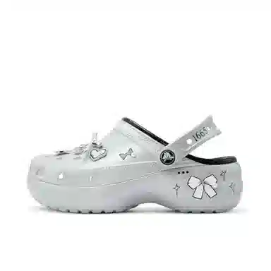 Crocs Classic Clog Ballet Silver