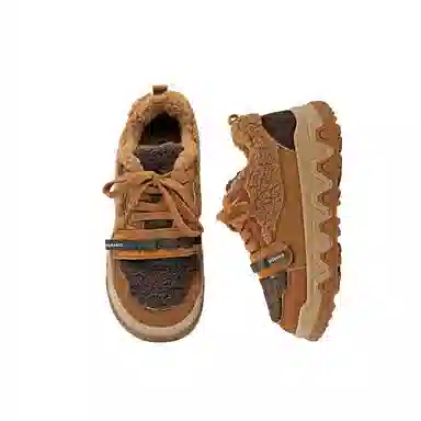 Joy&Mario Low Top Plush Casual Shoes