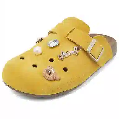 COMELY Rubber Sole Slip-On Sandals