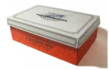 Heron Preston x A Bathing Ape STA White Orange