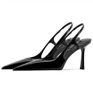 Sasniman Classic Patent Leather Heels 8.5cm