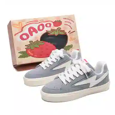 OAOQ Suede Low Top Sneakers Dusty Pink