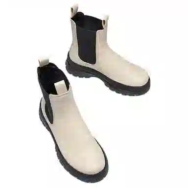 ecco Chelsea Boot 5cm Beige
