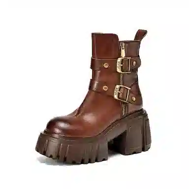 VANDEELEN Classic Short Boots 10cm