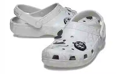 Futura Laboratories x Crocs EVA White