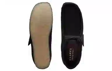 Clarks Retro Casual Boots Black