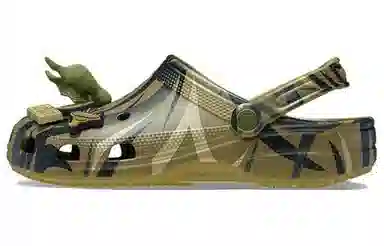 CLOT x Crocs EVA Military Green