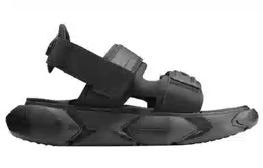 NORVINCY Velcro Sandals Black