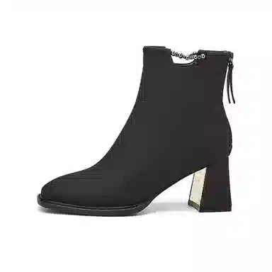 Daphne PU Ankle Boots