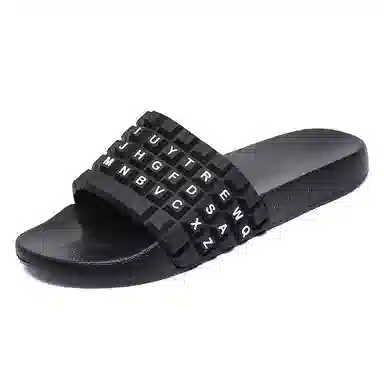 Yimino Quick-Dry Keyboard Slides Black