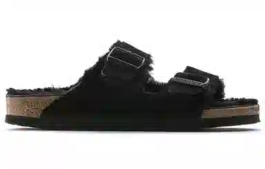 Birkenstock Arizona Shearling Black
