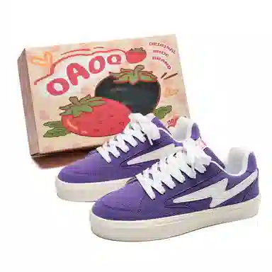 OAOQ Suede Low Top Sneakers Dusty Pink