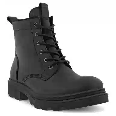 Ecco Black Work Boots