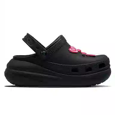Crocs Crush Clog Black Pink