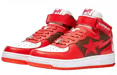 A BATHING APE STA MI Red