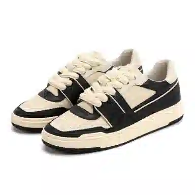 FOOT INDUSTRY 90s Trainer Black White