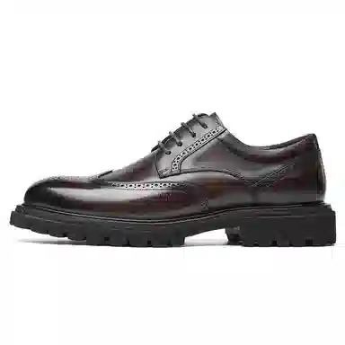 LAORENTOU Business Leather Shoes 3.5cm